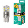 Лампа светодиодная Camelion LED3-G9-NF/830/G9 3Вт 3000K BL1