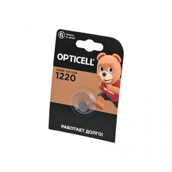 Батарейка OPTICELL SPECIALTY CR1220 BL1 Тип: 1220Цена: за 1 шт.