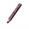 Цветной карандаш Stabilo Woody, 3 в 1: цветной карандаш, акварель и восковой мелок, фиолетовый (STABILO 880/385)