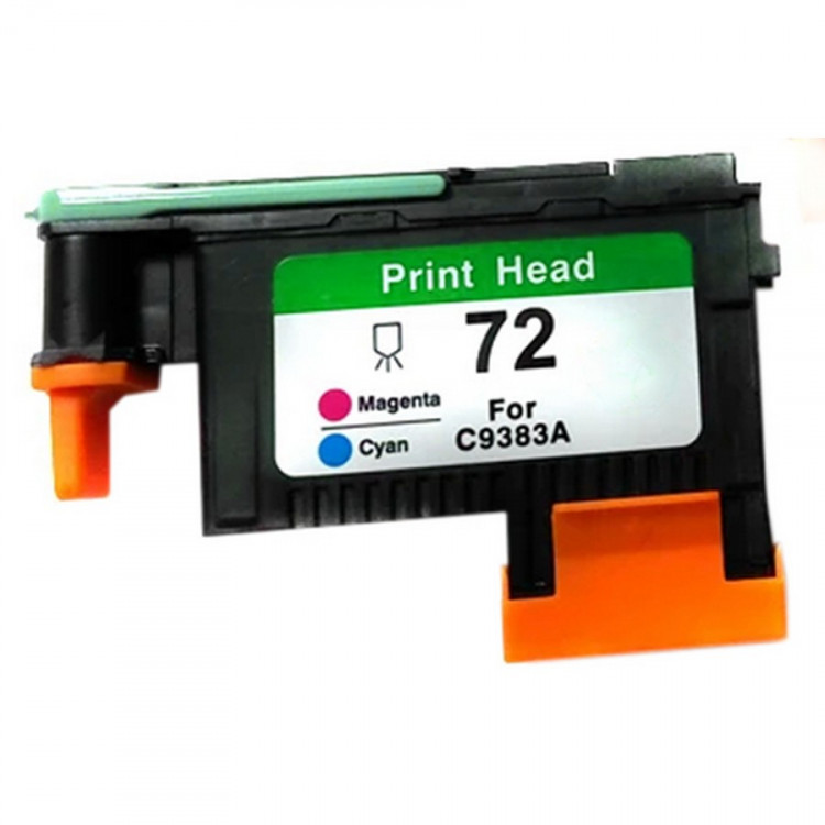 NV Print NVP-C9383A-RE Печатающая головка 72 (NV-C9383A-RE) Magenta and Cyan для HP Designjet T610 / T770 / T790 (совместимая)