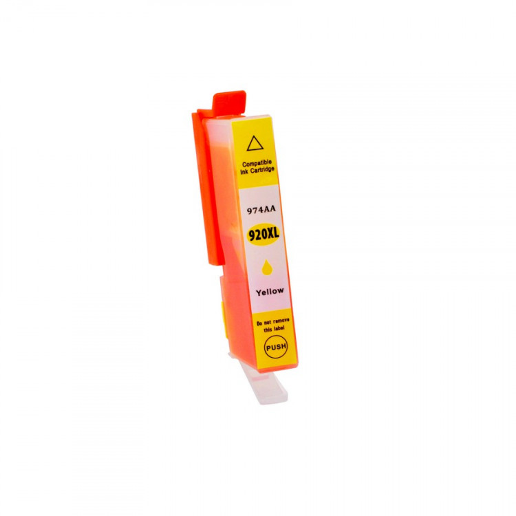 NV Print NVP-CD974AE Струйный картридж 920 (NV-CD974AE) Yellow для HP OfficeJet 6000 / 6500 / 7000 / 7500 (13 мл) совместимый