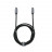Кабель USB PHILIPS Type-C - Type-C Charge & Sync 1,2м, 60W, круглый, черный (PHILIPS DLC9533C/97)