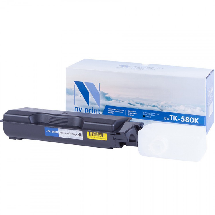 NV Print NVP-TK580Bk Картридж совместимый NV-TK-580 Black для Kyocera Ecosys P6021 /  P6021cdn /  FS C5150 /  C5150DN (3500k)