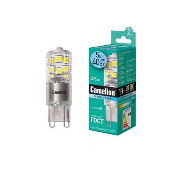 Лампа светодиодная Camelion LED3-G9-NF/845/G9 3Вт 4500К BL1