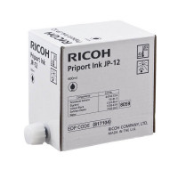Ricoh 817104 Чернила тип JP12 черные (упаковка 5шт) для Ricoh Priport JP3000, 1210, 1250, 1215, 1255, DX3240, 3440, 3243, 3443, 3324, 3344 (5х600мл)