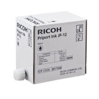 Ricoh 817104 Чернила тип JP12 черные (упаковка 5шт) для Ricoh Priport JP3000 / 1210 / 1250 / 1215 / 1255 / DX3240 / 3440 / 3243 / 3443 / 3324 / 3344 (5х600мл)