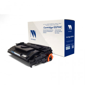 NV Print NVP-057HC Картридж совместимый NV-057HC для Canon i-SENSYS LBP223dw / 226dw / 228x / MF443dw / 445dw / 446x / 449x (10000k) NVP-057HC, Совместимость: Canon i-SENSYS LBP223dw / 226dw / 228x / MF443dw / 445dw / 446x / 449x, ресурс: 10000 стр.
