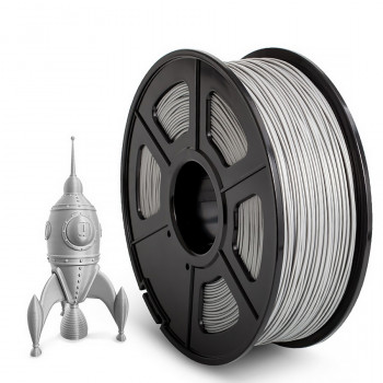 NV Print NVP-3D-ABS-SILVER Филамент NVPRINT ABS Silver для 3D печати диаметр 1.75мм  длина 330 метров  масса 1 кг NVP-3D-ABS-SILVER, Совместимость: , ресурс: 0 стр.
