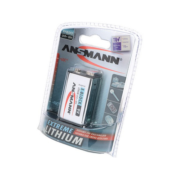 Батарейка ANSMANN EXTREME LITHIUM 5021023 ER9V CR-V9 BL1