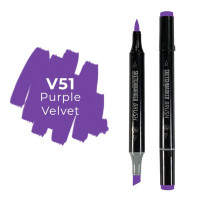Маркер художественный SketchMarker Brush Pro, V51 Purple Velvet (SketchMarker V51)