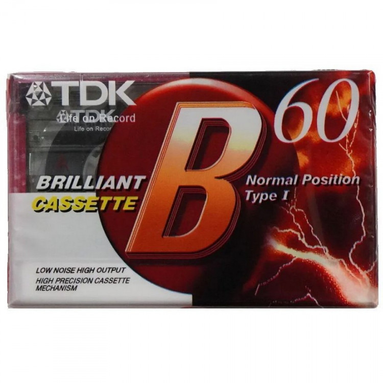 Аудиокассета TDK B-60 (TDK B-60)