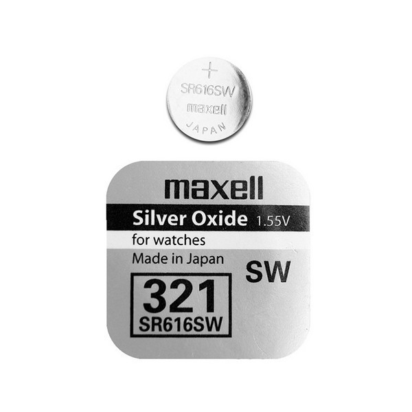 Батарейка MAXELL SR616SW   321 (RUS)