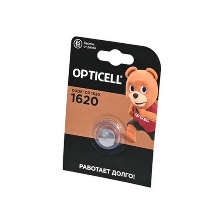 Батарейка OPTICELL SPECIALTY CR1620 BL1 Батарейка OPTICELL SPECIALTY CR1620 BL1