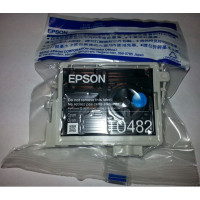 Epson C13T04824010CIV Картридж в технической упаковке голубой T0482 Epson R200, R220, R300, R320, R340, RX500, RX600, RX620 Использовать до 10/2014
