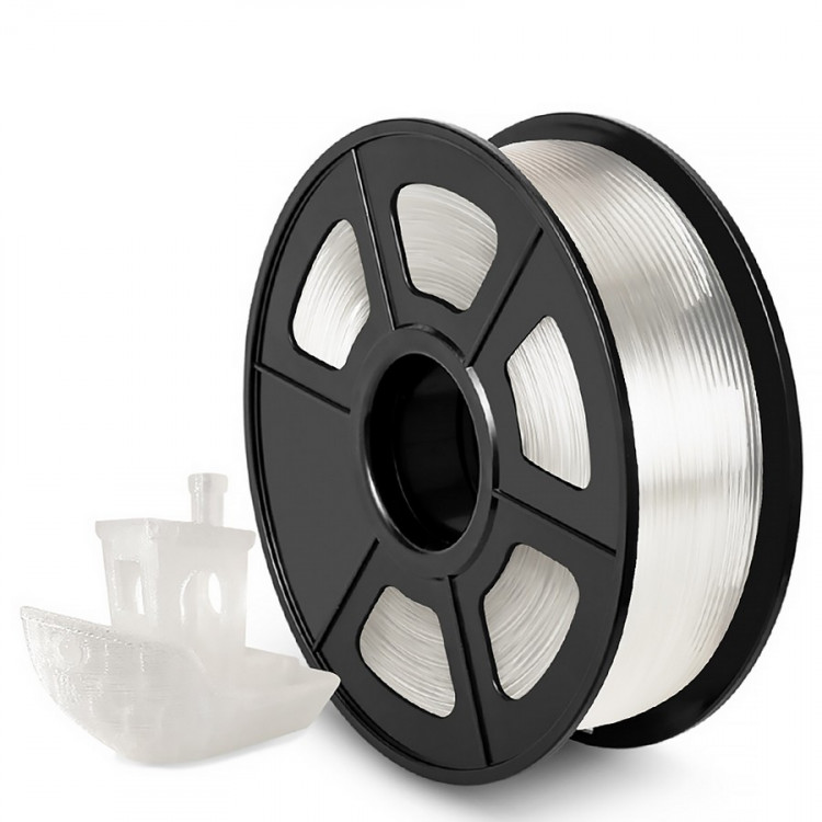 NV Print NVP-3D-ABS-TRANSPARENT Филамент NVPRINT ABS Transparent для 3D печати диаметр 1.75мм  длина 330 метров  масса 1 кг