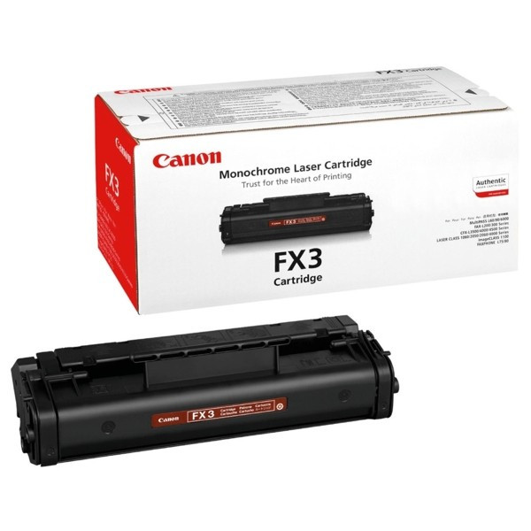 Canon 1557A003 Тонер-картридж FX-3 для Canon L200/L240/L250/L260i/L280/L290/L300/L350/L360, L60/L90