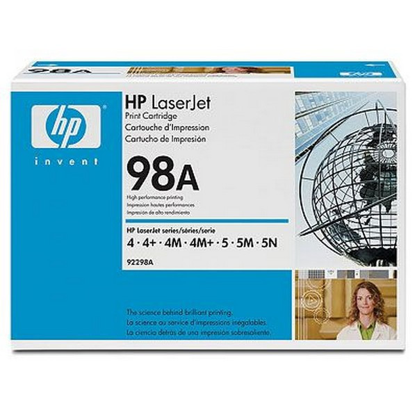 HP 92298A Картридж черный HP 98A LaserJet LJ 4/ M/ Plus/ 5/ M/ N, Canon EP-E (6,8K)