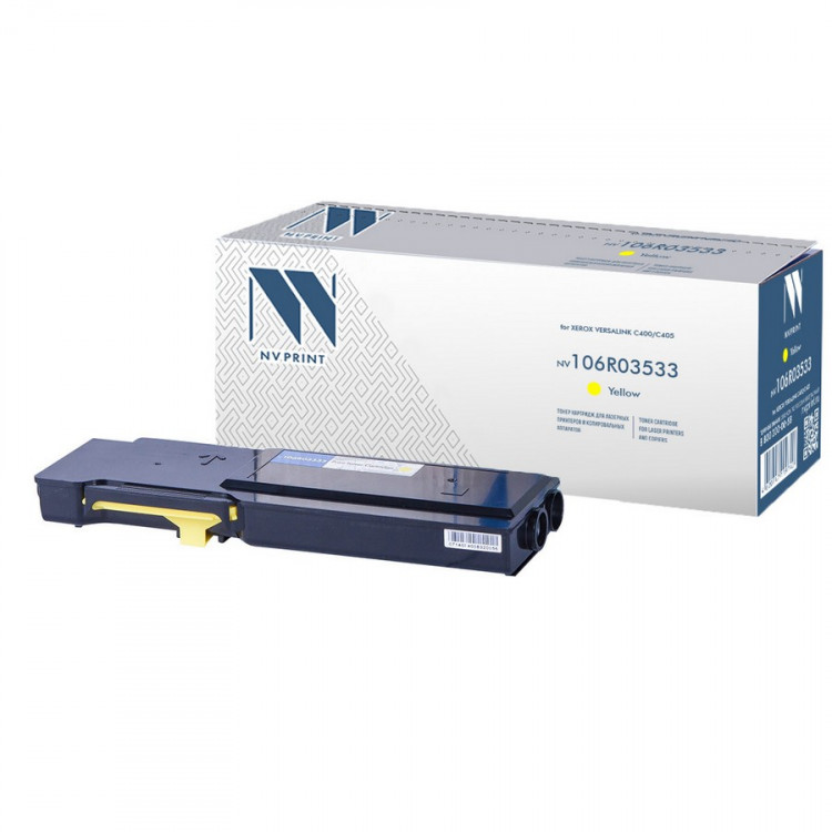 NV Print NVP-106R03533Y Картридж совместимый NV-106R03533 Yellow для Xerox VersaLink C400 / C405 (8000k)