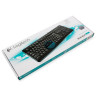 Клавиатура проводная LOGITECH K120, USB, 104 клавиши, черная, 920-002522