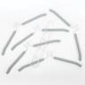 Вешалка-плечики трансформер, 5 плечиков, металл с покрытием, белые, BRABIX ULTRA, 607475