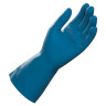 Перчатки латексные MAPA Superfood/Vital 177, внутреннее хлорированное покрытие, размер 7 (S), синие