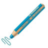 Цветной карандаш Stabilo Woody, 3 в 1: цветной карандаш, акварель и восковой мелок, Голубой (STABILO 880/450)