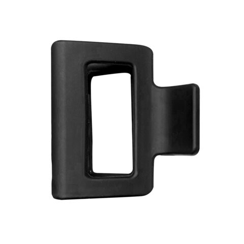 Краб для волос 5 см, soft-touch, чёрный, MONTE VITA, 457009