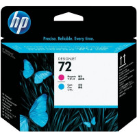 HP C9383A Печатающая головка №72 пурпурная и голубая HP DesignJet T1100, T610