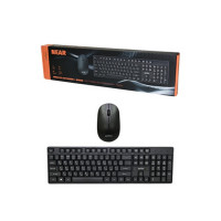 Беспроводной набор PERFEO PF_B3406 NEAR беспроводная клавиатура 104кн+12 (+FN) + мышь 1000DPI, 3кн+колесо, черный