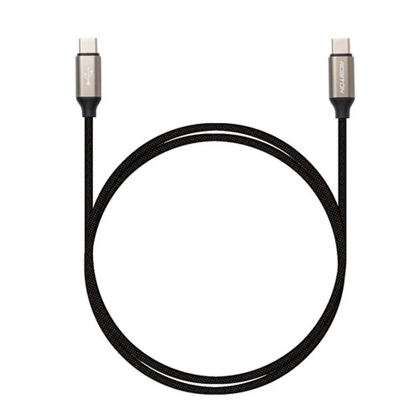 Кабель USB ROBITON P22 USB TYPE-C - USB TYPE-C, Charge&Sync, 45Вт, 1м черный BL1