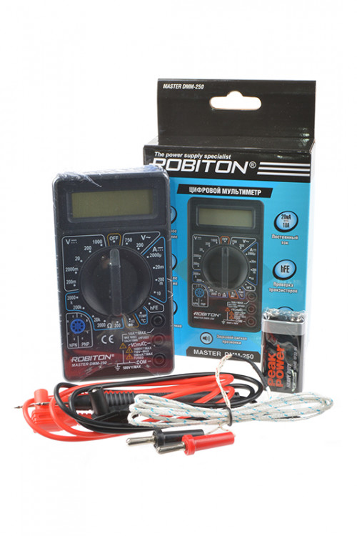 Мультиметр ROBITON MASTER DMM-250 BL1