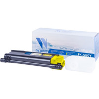 NV Print NVP-TK580Y Картридж совместимый NV-TK-580 Yellow для Kyocera Ecosys P6021 /  P6021cdn /  FS C5150 /  C5150DN (2800k)