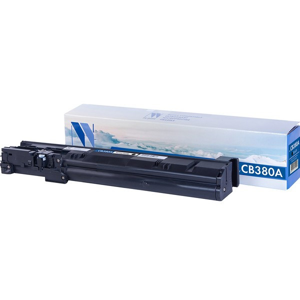 NV Print NVP-CB380ABk Картридж совместимый NV-CB380A Black для HP Color LaserJet CP6015dn /  CP6015n /  CP6015xh (16500k)