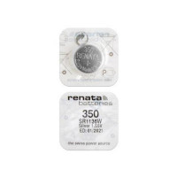 Батарейка RENATA SR1136W 350 (0%Hg) Установить до 03/2023