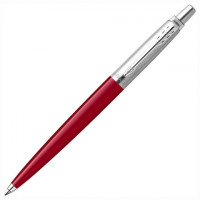 Ручка шариковая PARKER "Jotter Orig Red", корпус красный, детали нержавеющая сталь, синяя, RG0033330