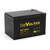 Energon Delta GP 1212 Аккумуляторная батарея REVOLTER (DELTA) GP 1212 (12В / 12Ач, Тип: AGM, Клемма: F2, ДхШхВ: 151x98x95мм (Полная высота: 96мм), срок службы: 5 лет, Гарантия: 1г, вес: 4,02кг)