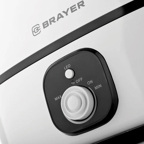 Увлажнитель воздуха BRAYER BR4702, объем бака 6 л, 25 Вт, арома-контейнер, белый