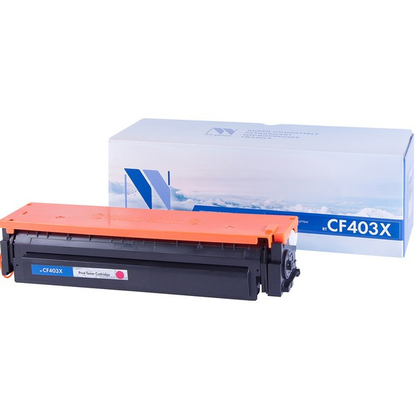 NV Print NVP-CF403XM Картридж совместимый NV-CF403X Magenta для HP Color LaserJet Pro M252dw /  M252n /  M274n /  M277dw /  M277n (2300k)