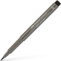 Ручка капиллярная Faber-Castell PITT Artist Pen, наконечник SB (Soft Brush), цвет 273 warm grey IV (167873)