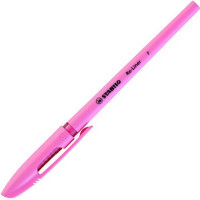 Ручка шариковая Stabilo Re-Liner 868 F 0,38 мм., цвет корпуса: розовый, цвет чернил: Розовый (STABILO 868/1-56)