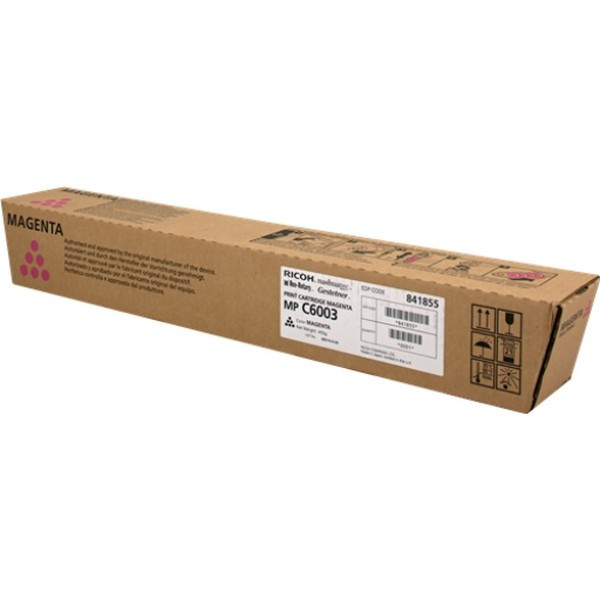 Ricoh 841855 Тонер-картридж тип MPC6003 малиновый для Ricoh MPC4503-C6003 / C4504-C6004 (22500стр)