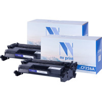 NV Print NVP-CF226A-SET2 Картридж совместимый NV-CF226A-SET2 для HP LaserJet Pro M402d /  M402dn /  M402dn /  M402dne /  M402dw /  M402n /  M426dw /  M426fdn /  M426fdw (3100k) (2 шт)