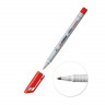 Маркерная ручка Stabilo OhPen Universal, 0,7 мм. F, красная, неперманентные чернила (STABILO 852/40)