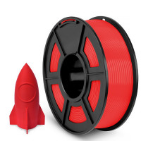 NV Print NVP-3D-PLA-P-RED Филамент NVPRINT PLA+ Red для 3D печати диаметр 1.75мм  длина 330 метров  масса 1 кг