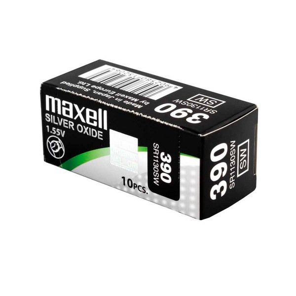 Батарейка MAXELL SR1130SW 390  (0%Hg)