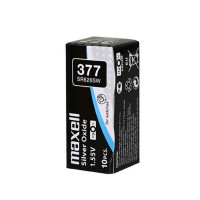 Батарейка MAXELL SR626SW 377 (0%Hg) Комплект 10 шт.