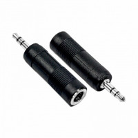 Переходник 3.5 Stereo Plug - 6.3 Stereo Jack