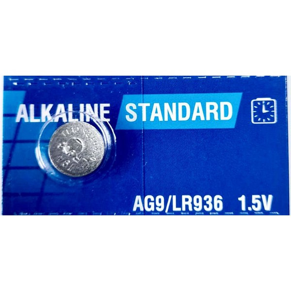 Батарейка ROBITON STANDARD R-AG9-0-BL (0% Hg) AG9 LR936 394 LR45 (отрывной блок) 1 шт.
