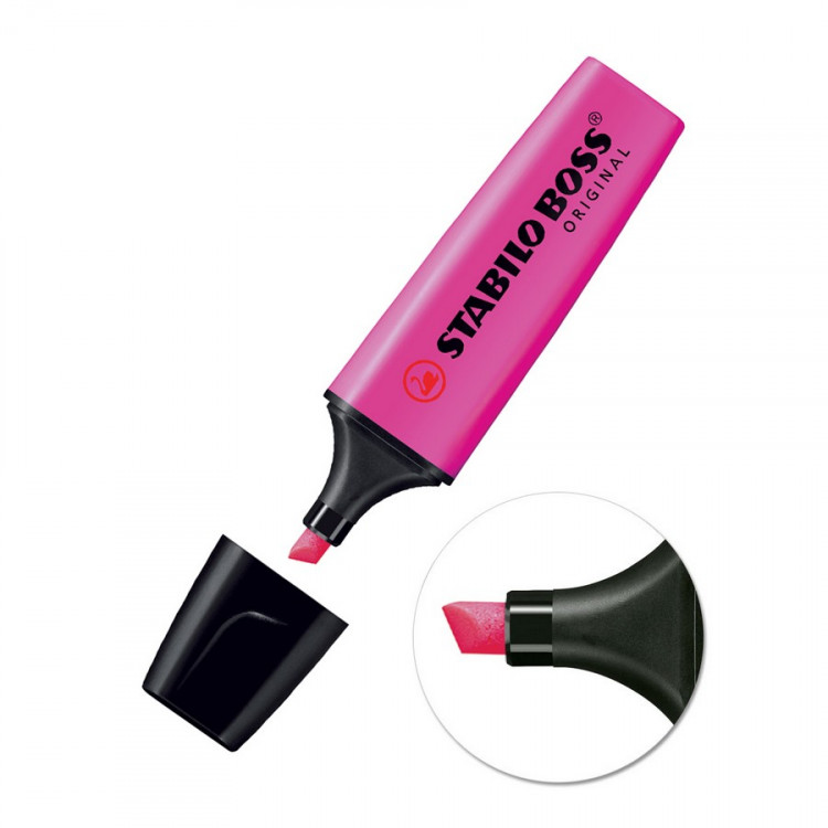 Текстовыделитель STABILO BOSS ORIGINAL сиреневый (STABILO 70/58)