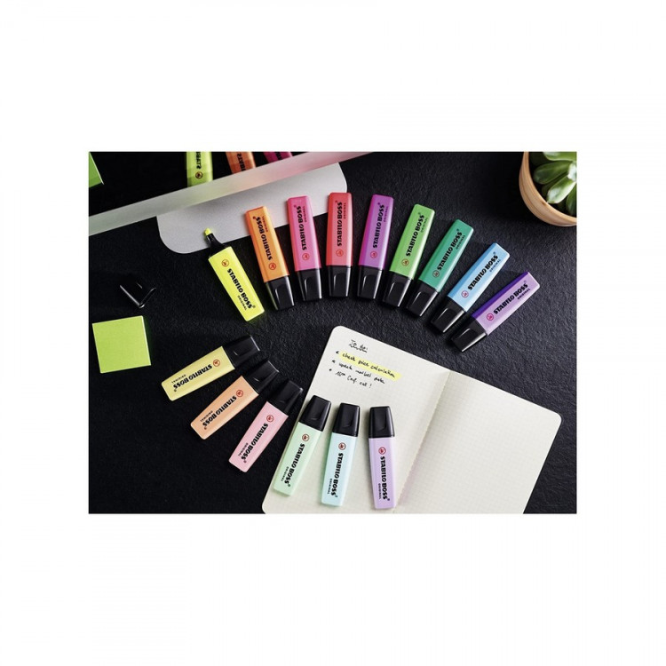 Текстовыделитель STABILO BOSS ORIGINAL сиреневый (STABILO 70/58)